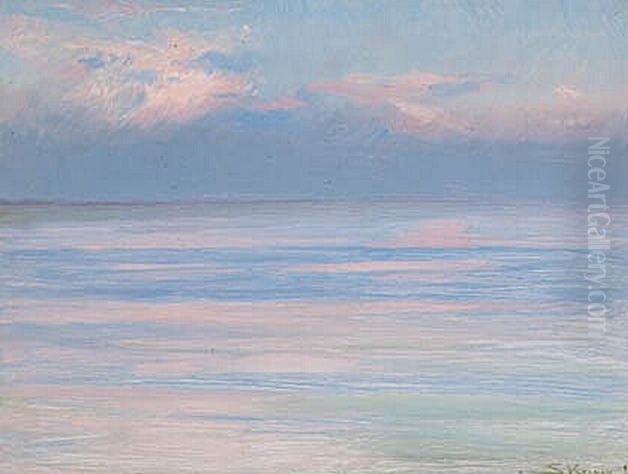 Bla marine. Oil Painting by Peder Severin Kroyer