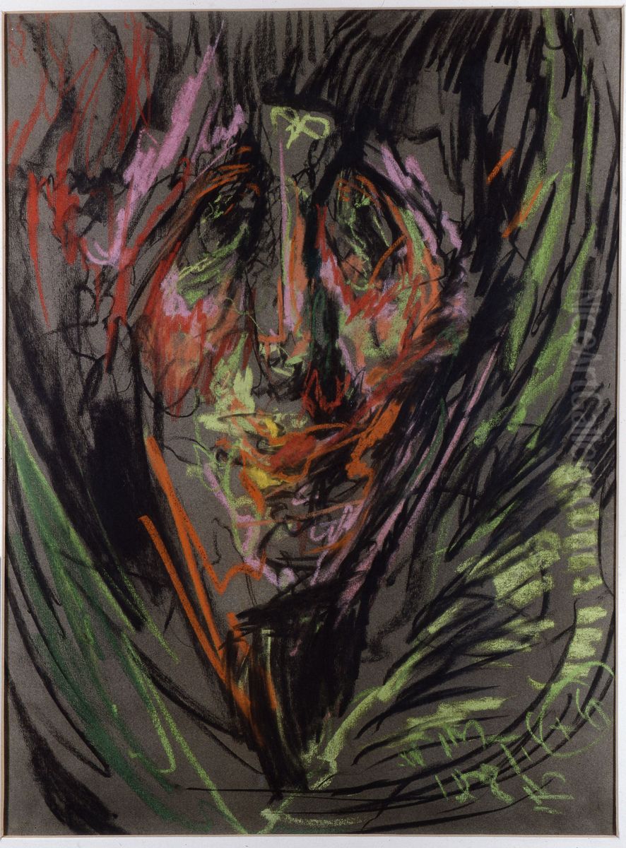 Portret kobiety Oil Painting by Stanislaw Ignacy Witkiewicz (Witkacy)