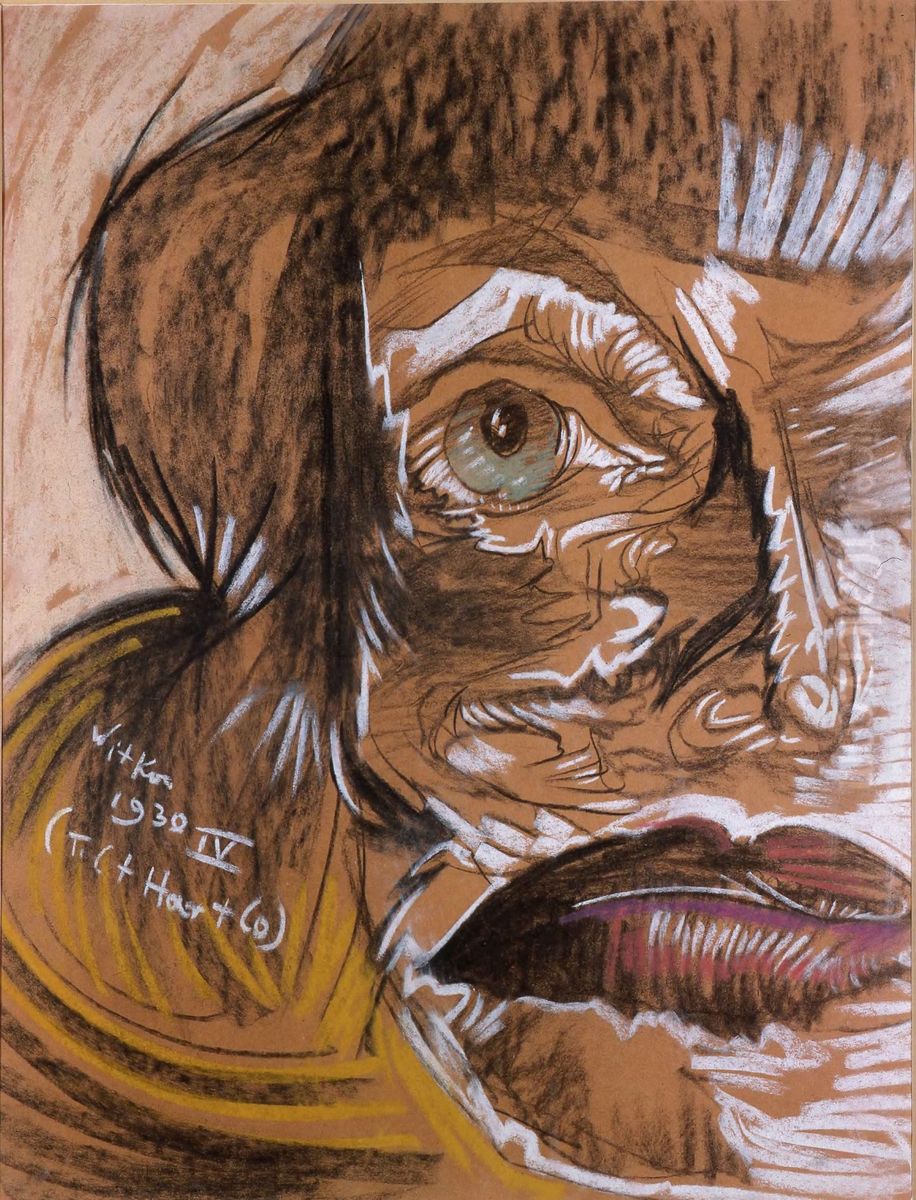 Portret Zofii Krzeptowskiej Oil Painting by Stanislaw Ignacy Witkiewicz (Witkacy)