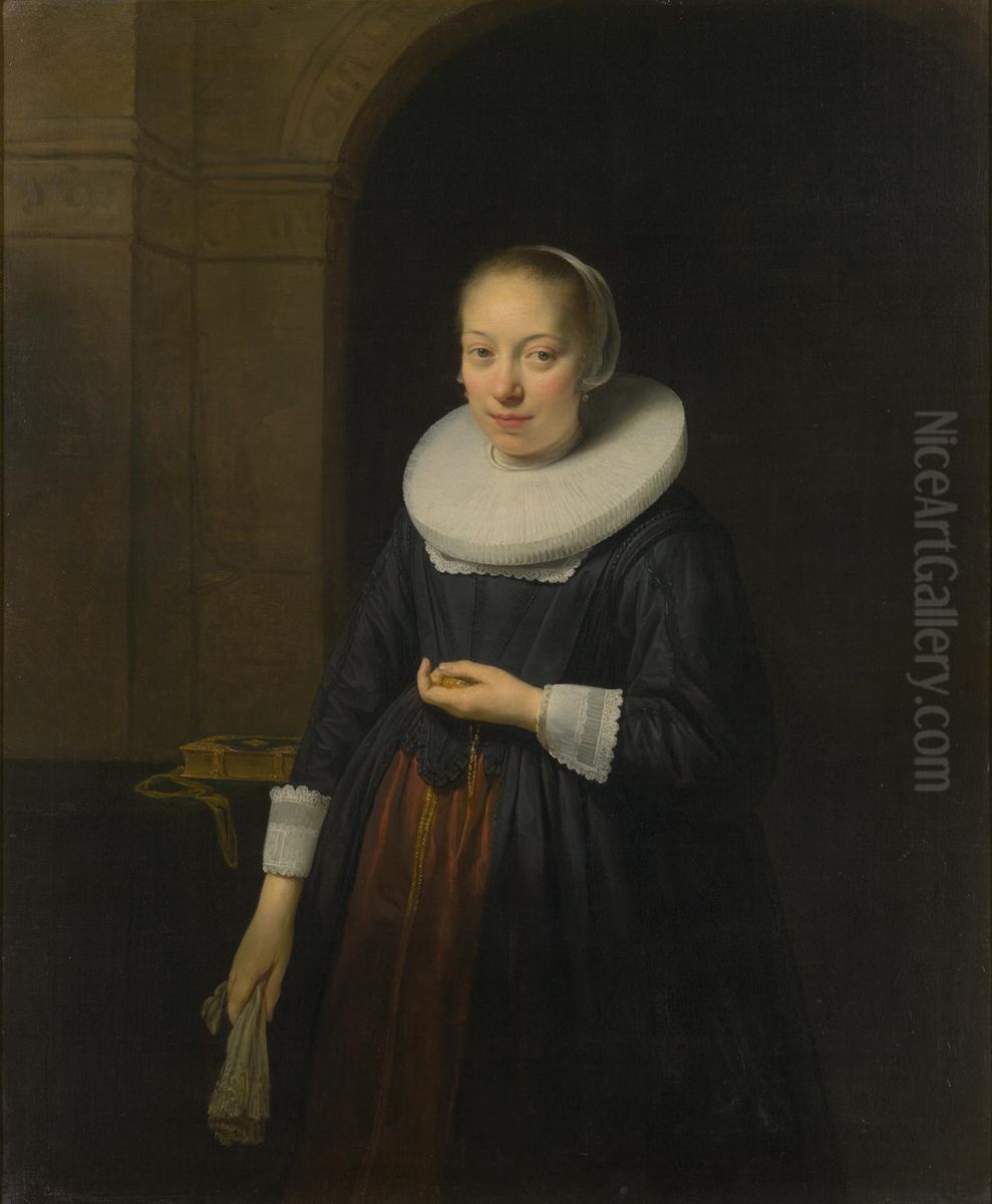 Portrait of a Lady Oil Painting by Jan Victors