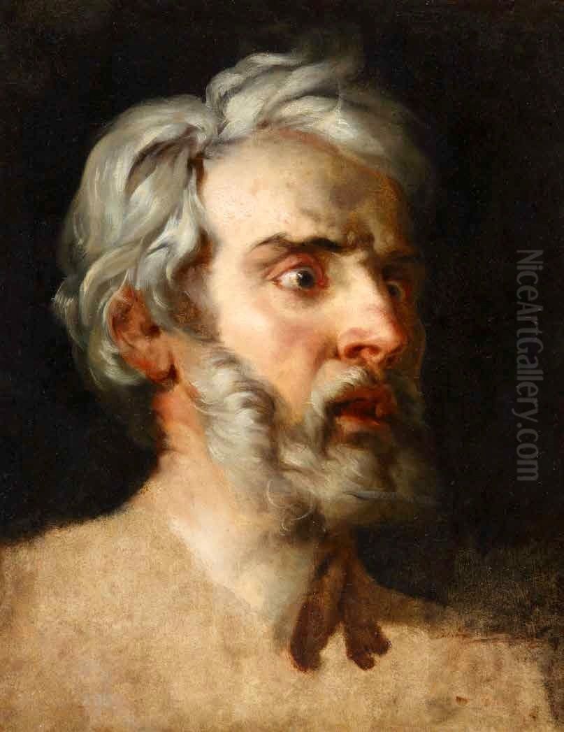 Hrabia Ugolino. Oil Painting by Rafal Hadziewicz