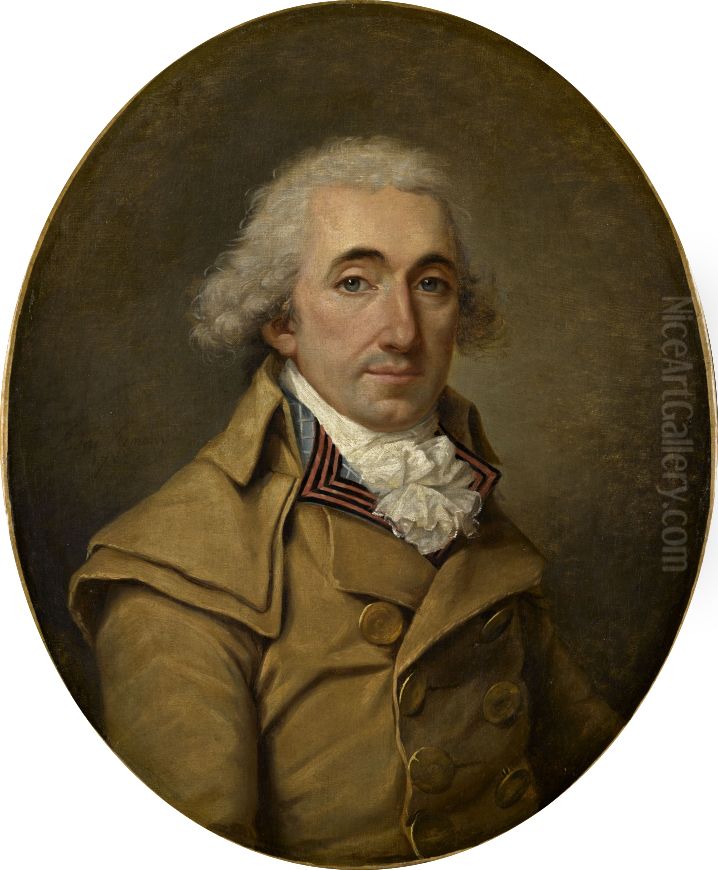 Charles Antoine d'Arthenay, depute du baillage de Saint-Lo (1747-1812) Oil Painting by Adele Romany