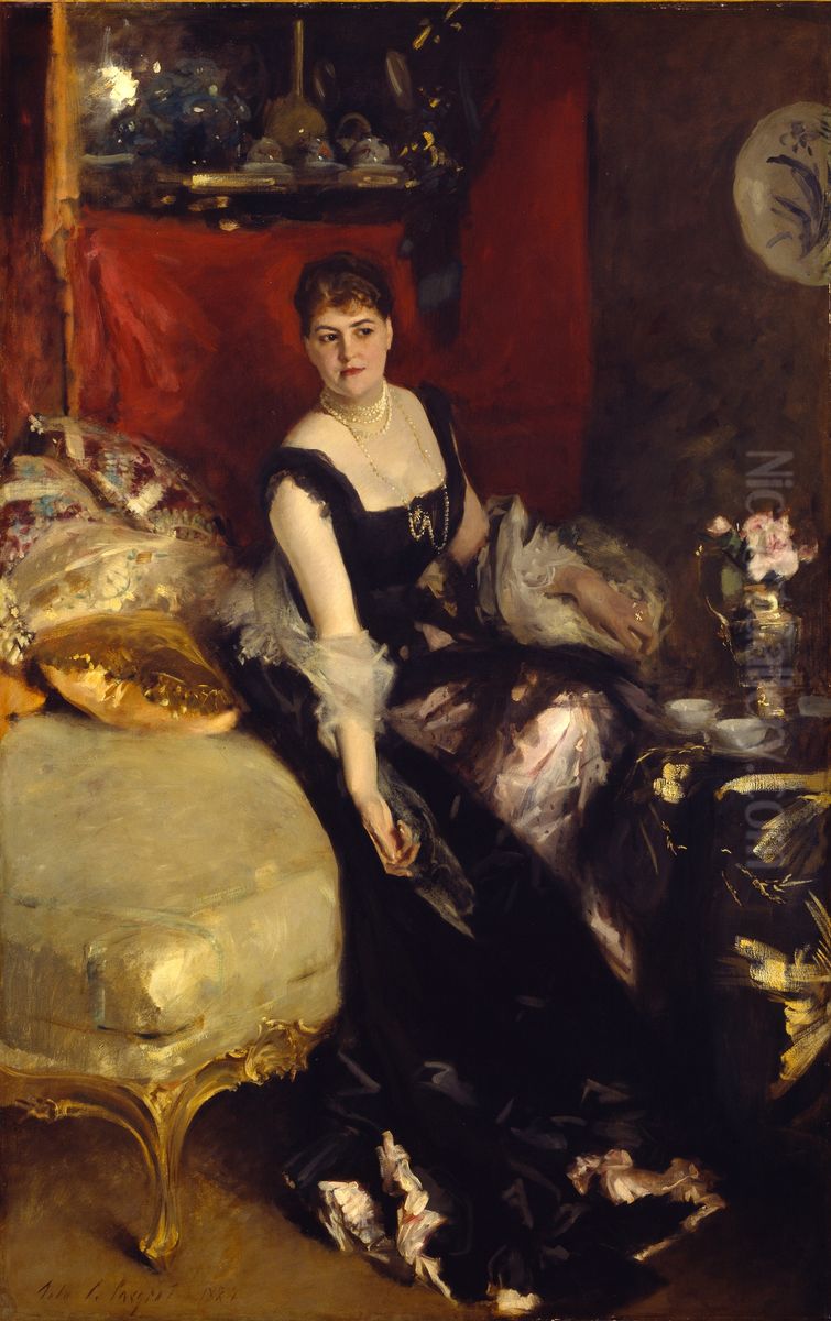 Mrs. Kate A. Moore Oil Painting by John Singer Sargent