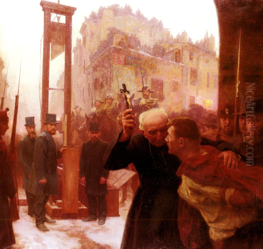 Capital Punishment Oil Painting by Friant Emile