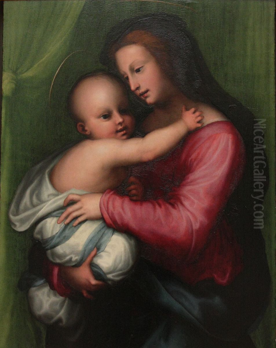 Vierge a l'enfant Oil Painting by Fra Bartolomeo
