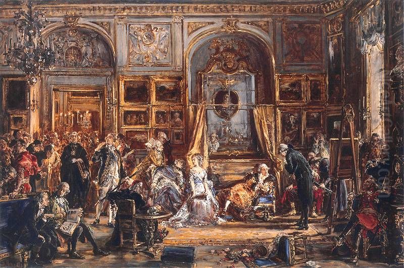 The Constitution of May 3. Four-Year Sejm. Educational Commission. Partition. A.D. 1795. Oil Painting by Jan Matejko