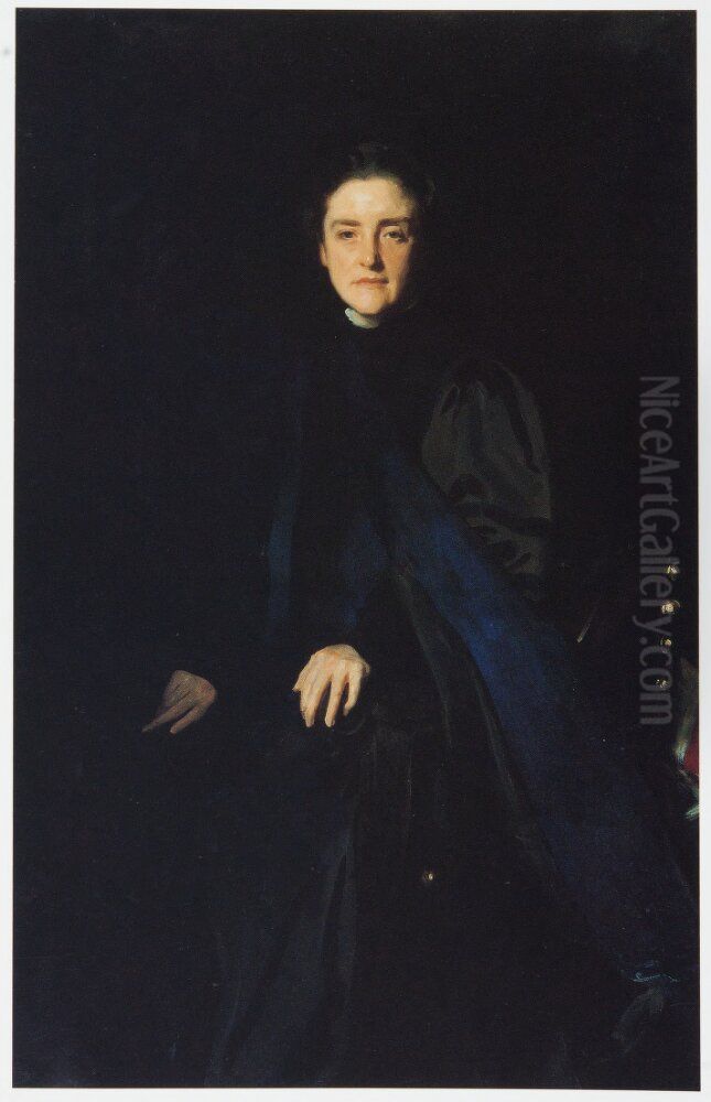 M. Carey Thomas Oil Painting by John Singer Sargent