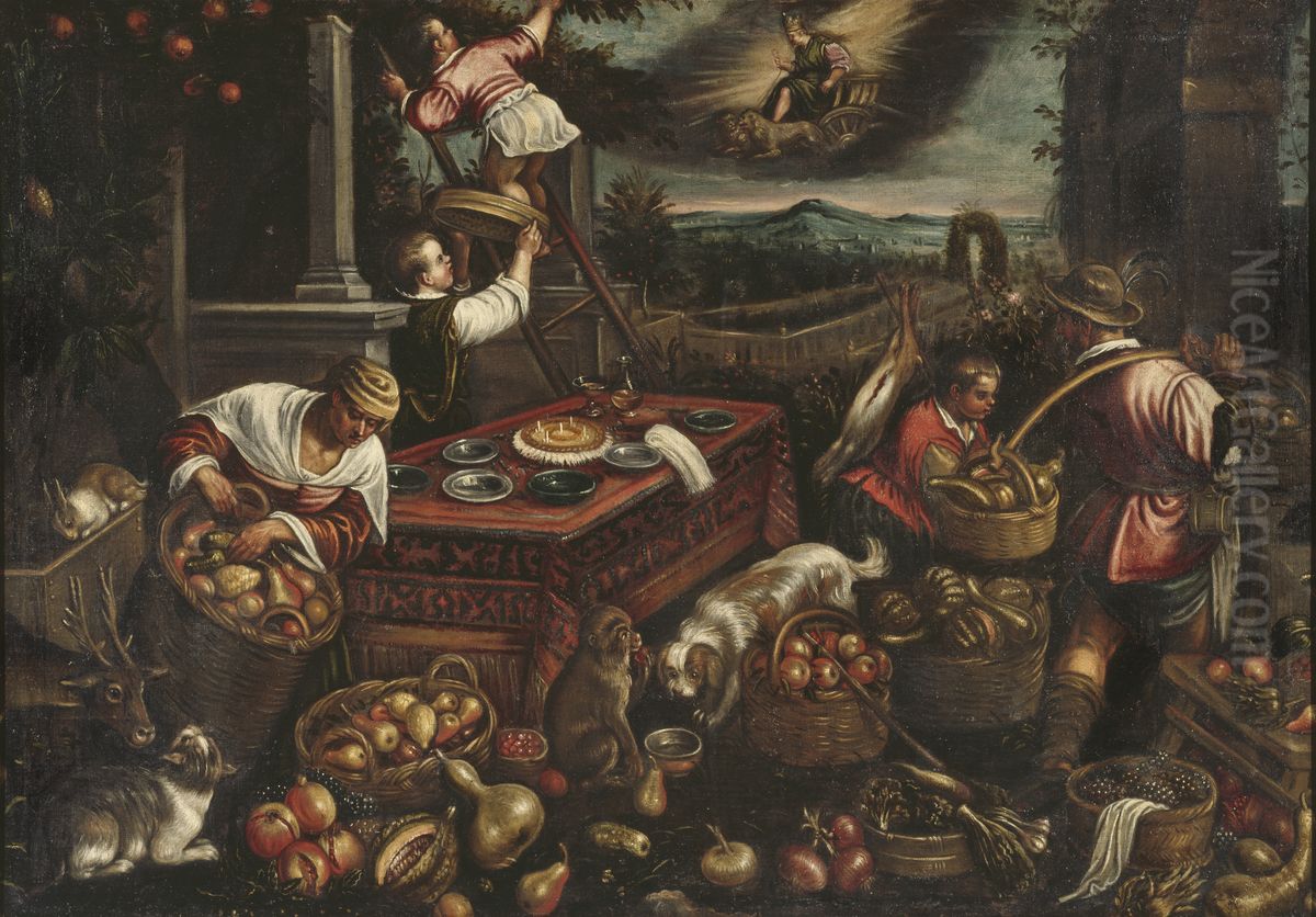 Jorden Oil Painting by Jacopo Bassano