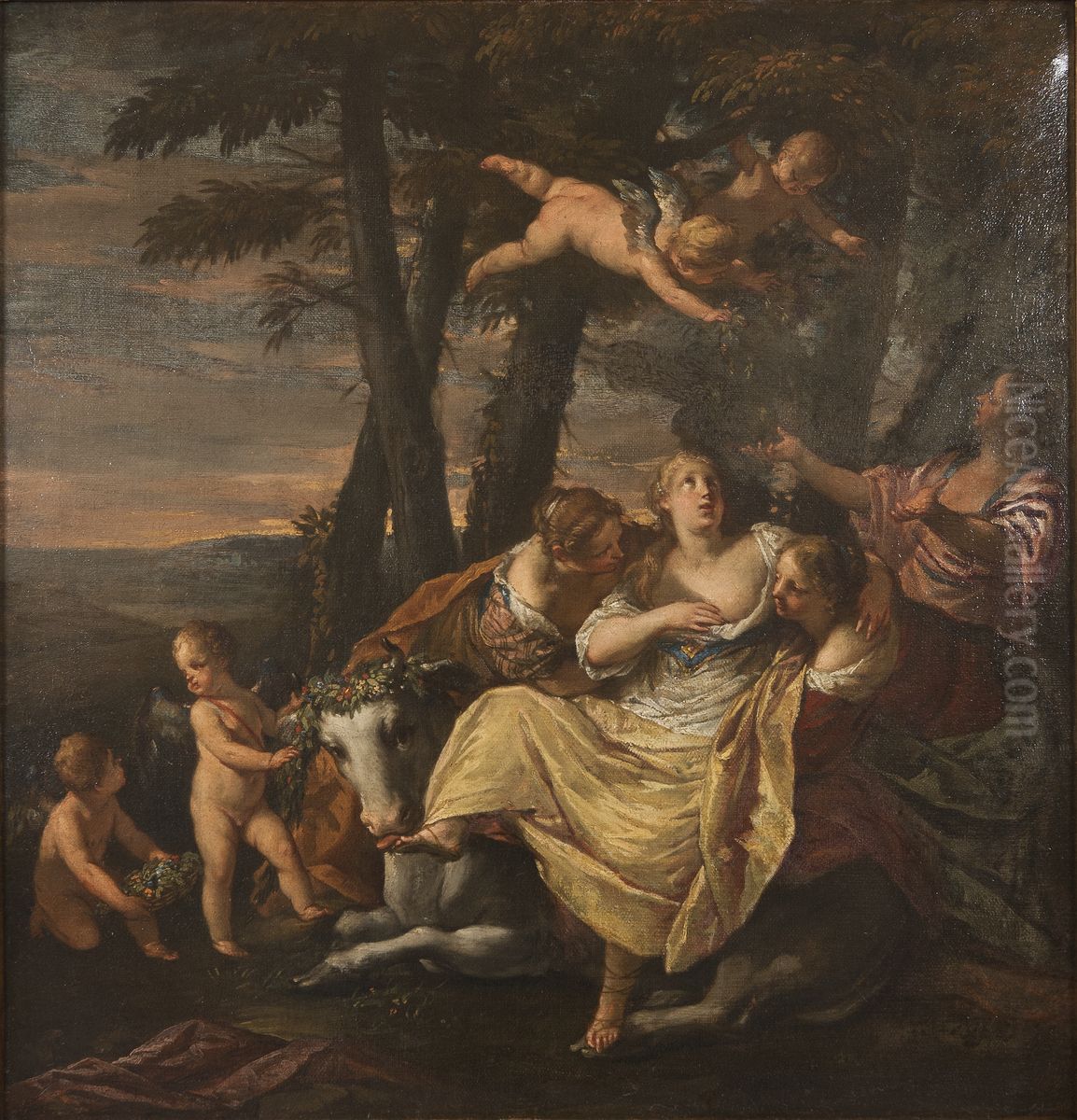 The Rape of Europa Oil Painting by Paolo Veronese (Caliari)