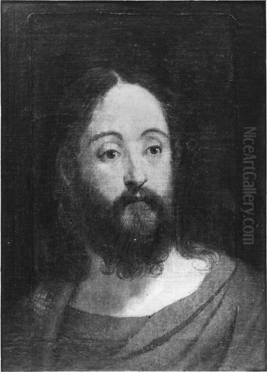 Head of Christ Oil Painting by (studio of) Rubens, Peter Paul