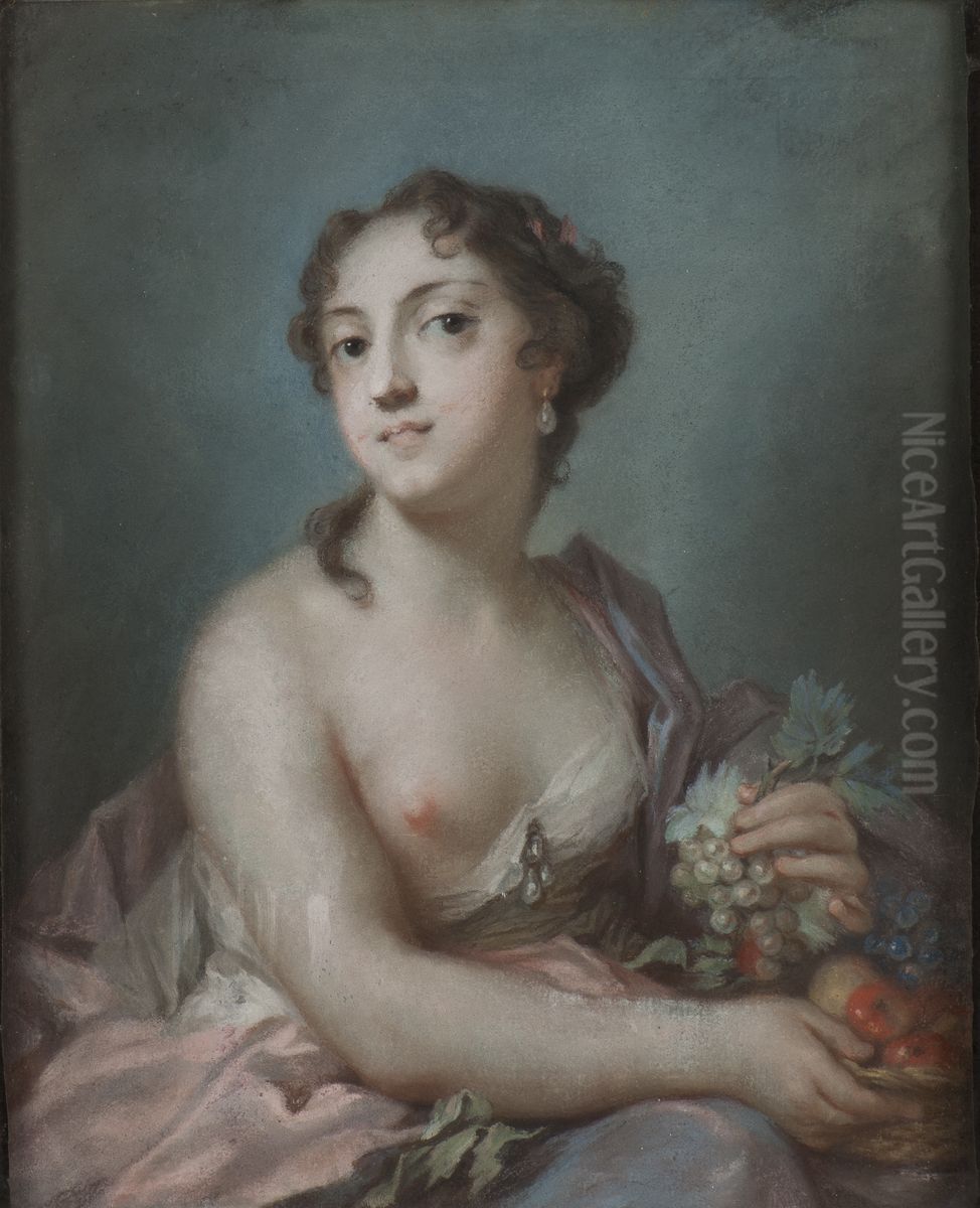 The Autumn Oil Painting by Rosalba Carriera