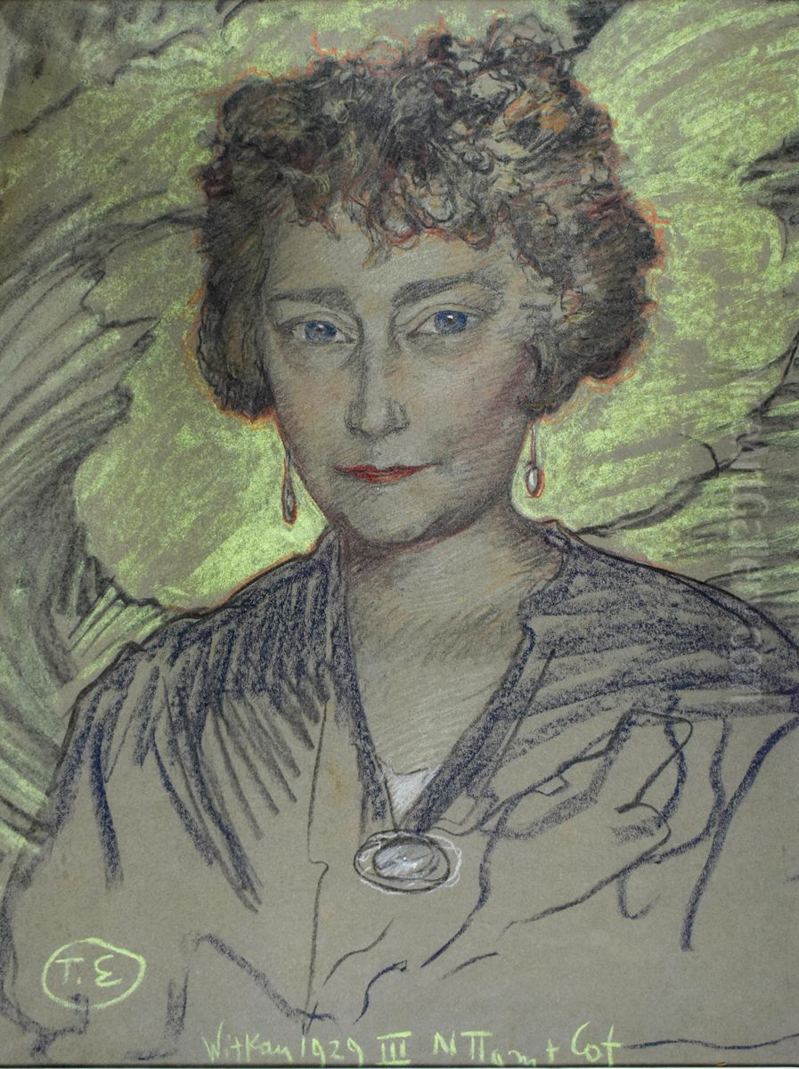 Q106388118 Oil Painting by Stanislaw Ignacy Witkiewicz (Witkacy)