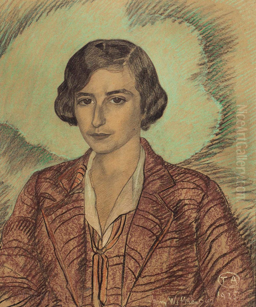 Q106388311 Oil Painting by Stanislaw Ignacy Witkiewicz (Witkacy)