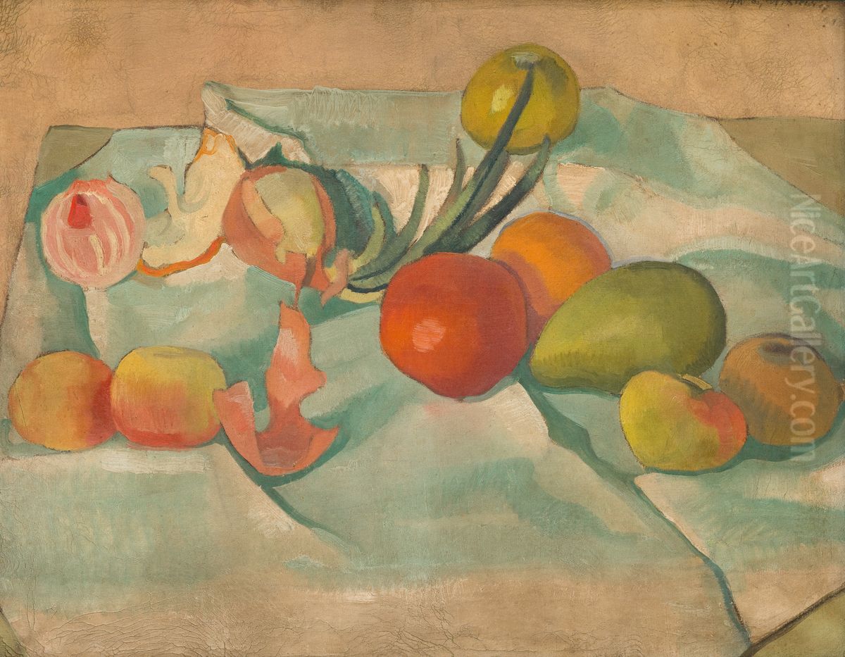 Martwa natura Oil Painting by Stanislaw Ignacy Witkiewicz (Witkacy)