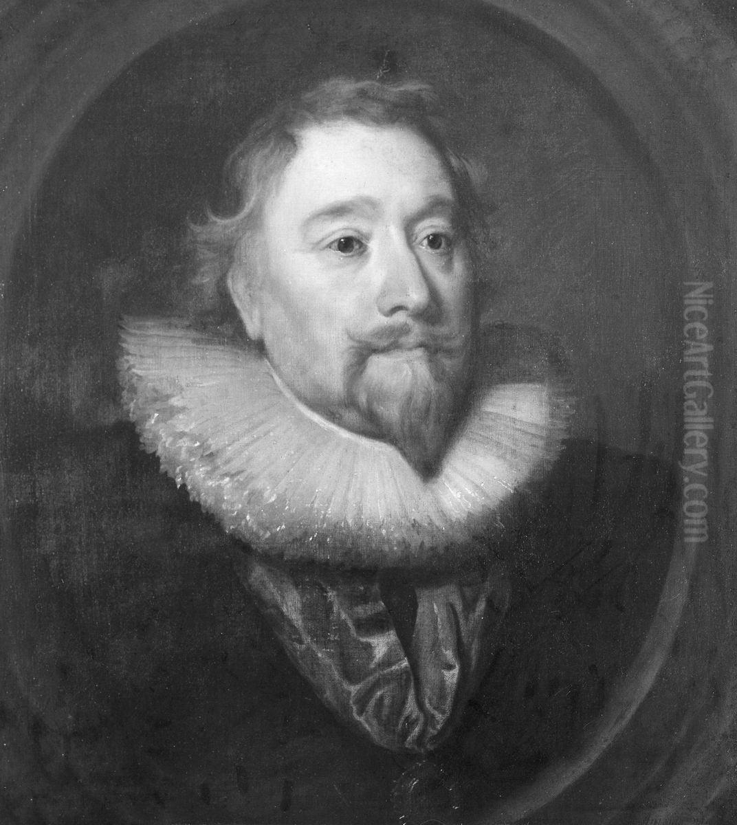 Portrait of Richard Weston, First Earl of Portland Oil Painting by Sir Anthony Van Dyck