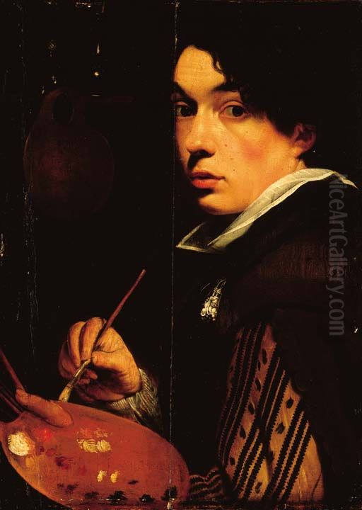 Self-portrait Oil Painting by Jan Cossiers