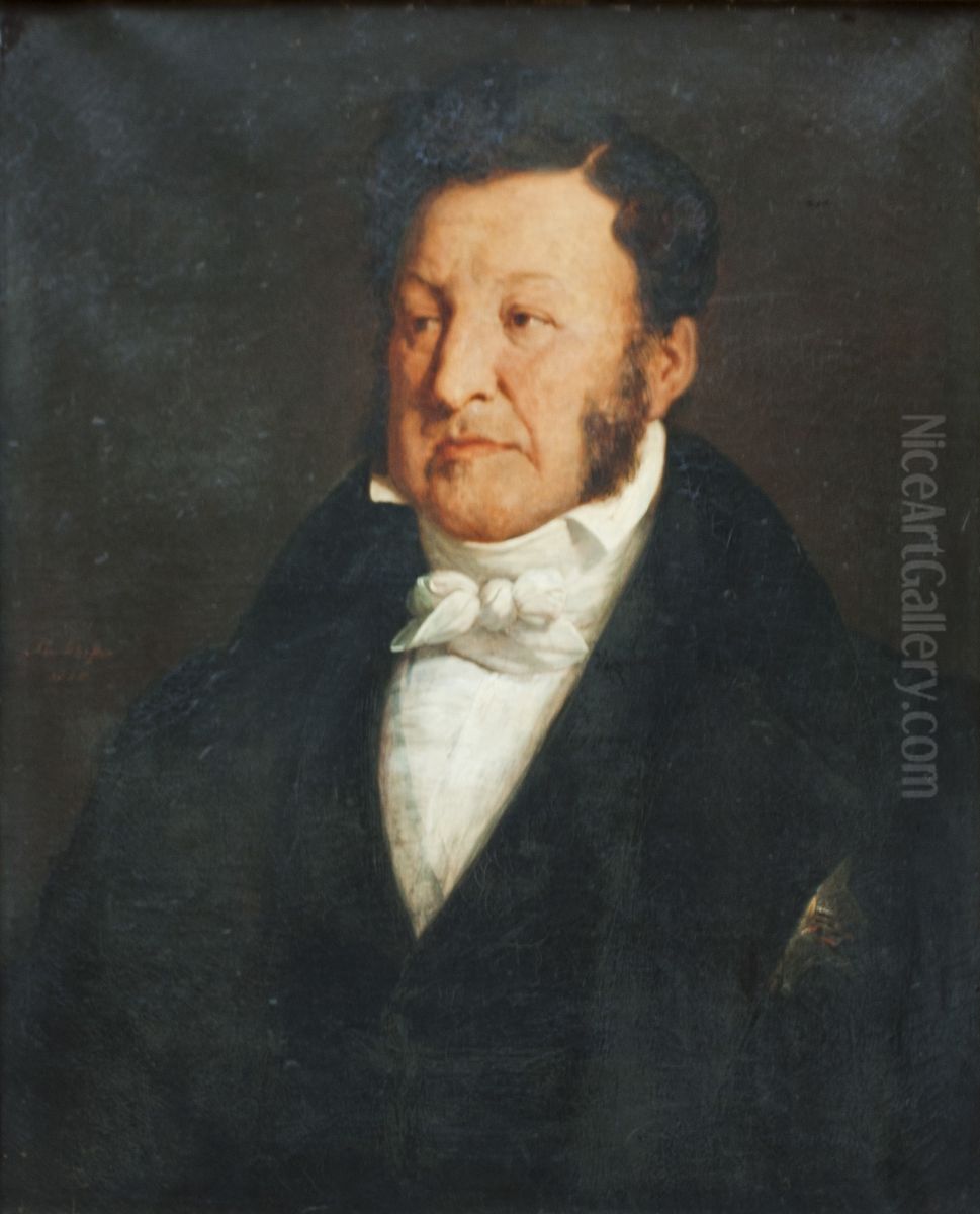 Portrait du roi Louis-Philippe Oil Painting by Ary Scheffer