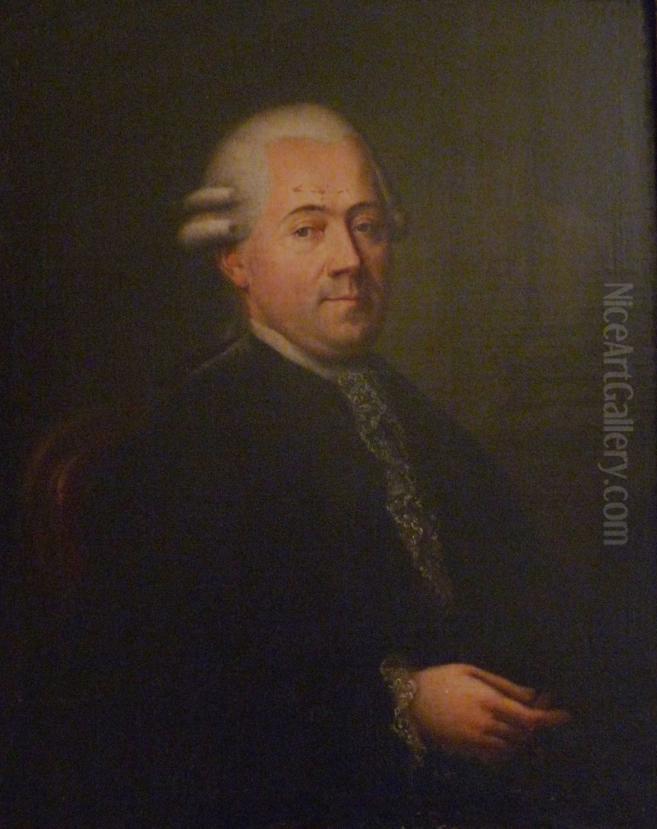 Portrait d'homme Oil Painting by Jean-Jacques Sorg