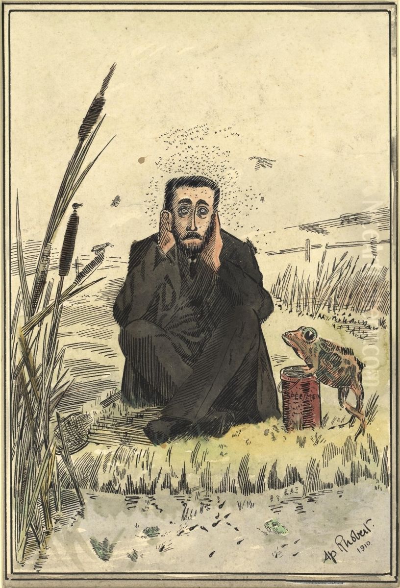 Zoology Oil Painting by Howard Lloyd Roberts