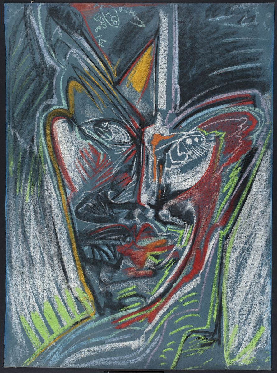 Portret Leona Reynela Oil Painting by Stanislaw Ignacy Witkiewicz (Witkacy)