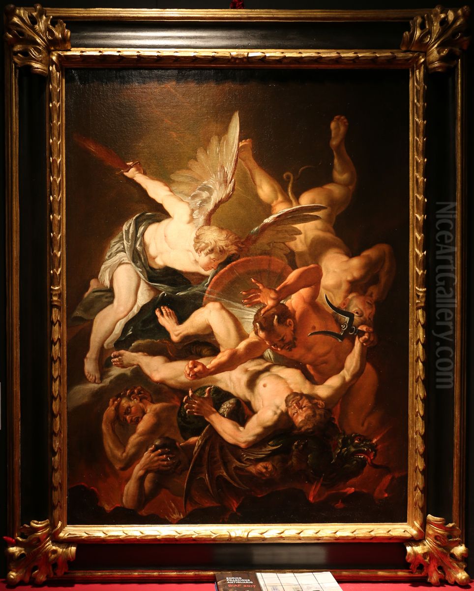 Teufelei Oil Painting by Cornelis Schut