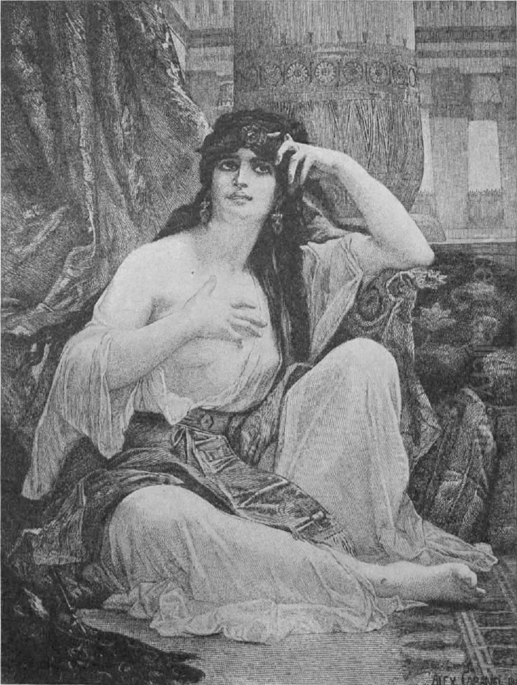 Shulamite Oil Painting by Alexandre Cabanel