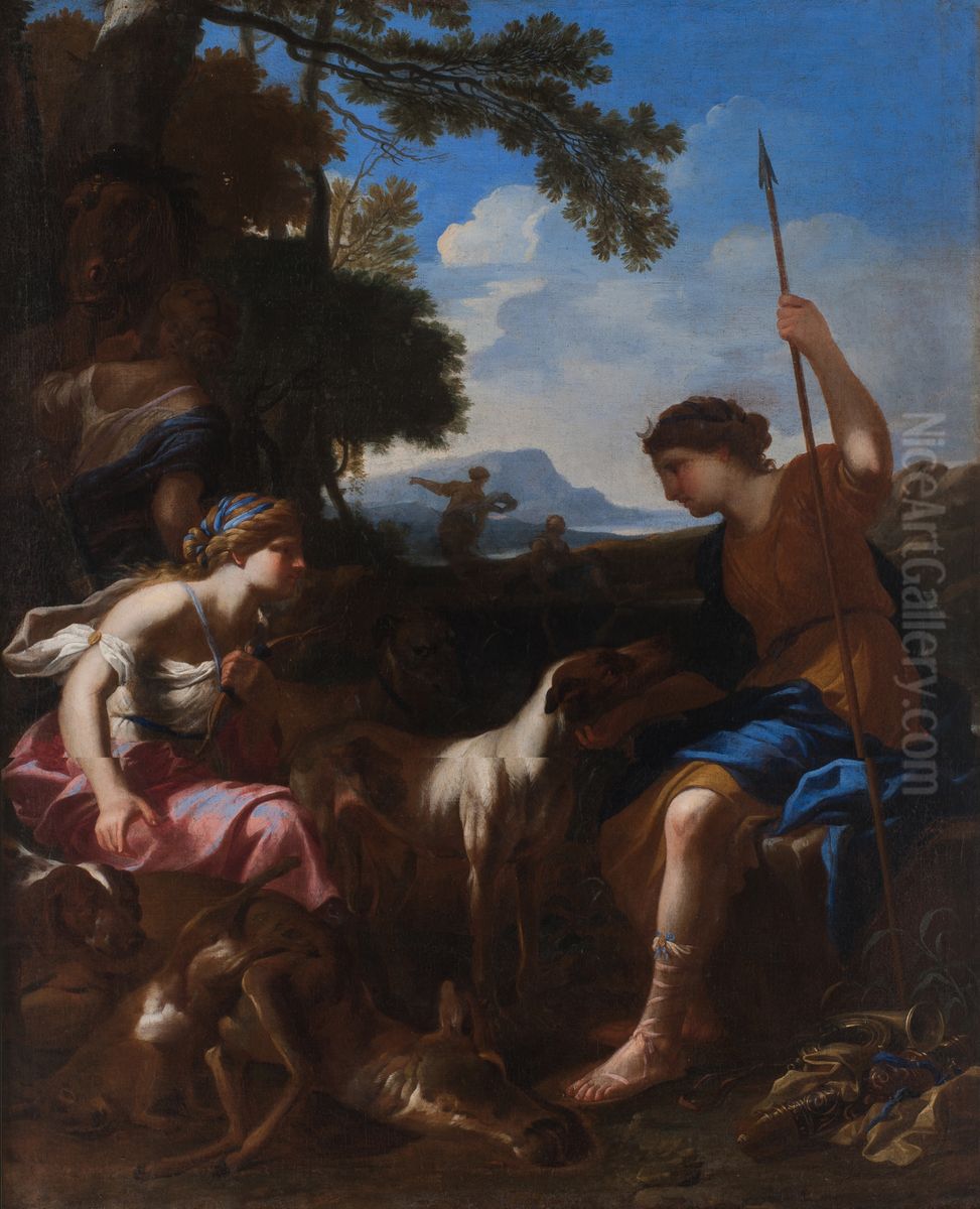 Diana the Huntress Oil Painting by Jan Miel