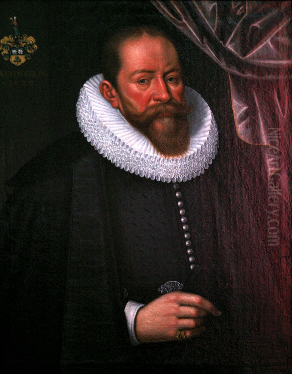 Carl Spielmann, Ammeister (1564 - 1631) Oil Painting by unknown