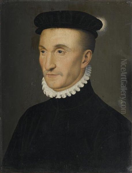 Portrait de Henri d'Albret, roi de Navarre Oil Painting by Francois Clouet