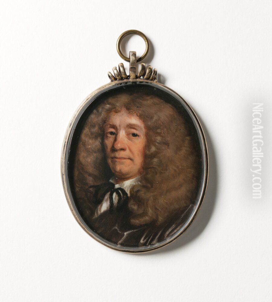 Unknown man Oil Painting by Samuel Cooper