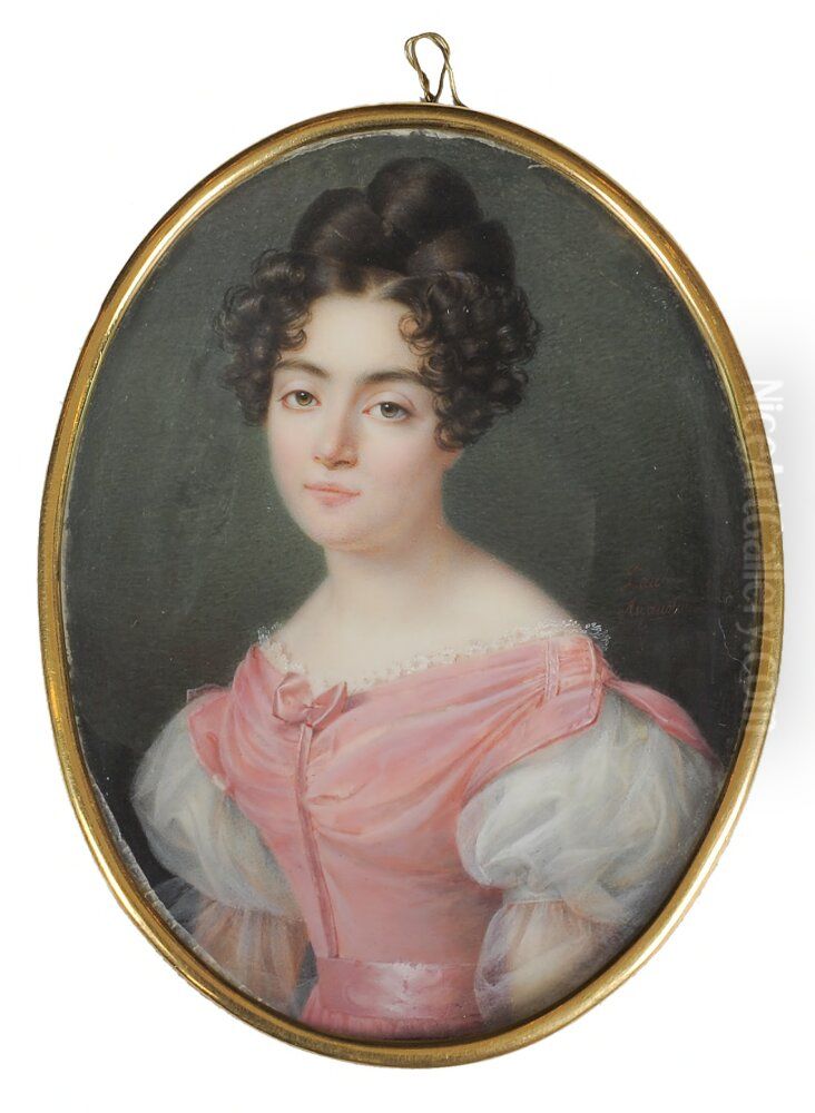 Unknown woman Oil Painting by Pauline Augustin