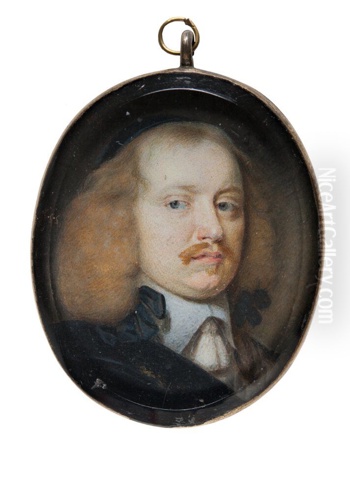 Anders Lilliehook, Baron, Officer Oil Painting by Alexander Cooper