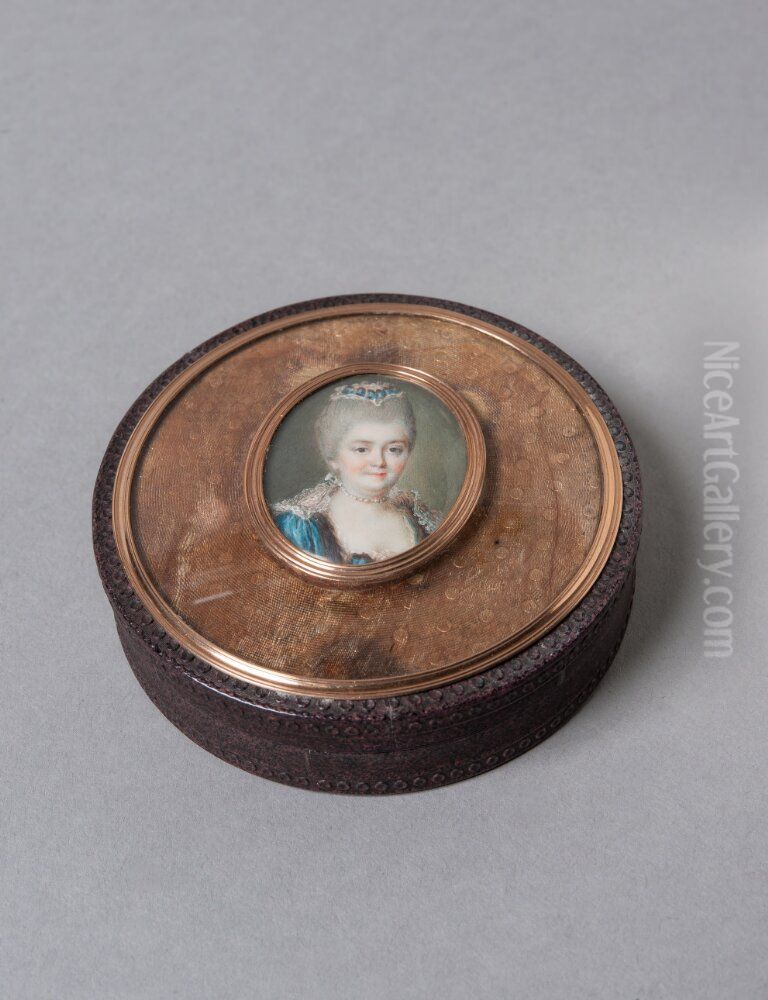 Marie-Ann-Louise Cardon-Genet Oil Painting by Joseph Boze