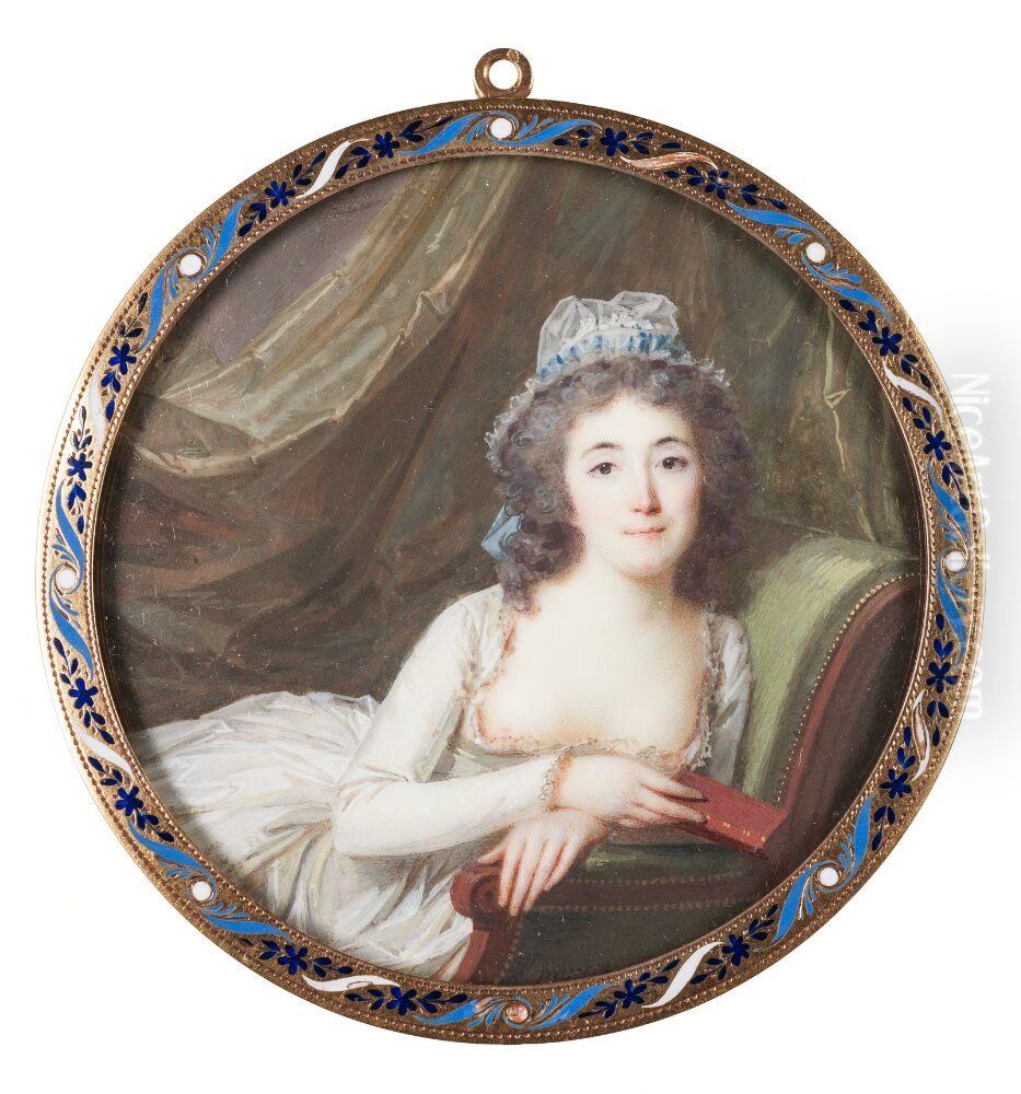 Unknown woman Oil Painting by Lie Louis Perin-Salbreux