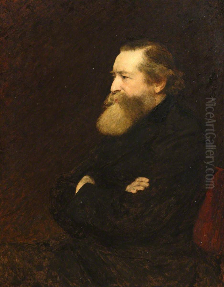 Professor John Nicol; (1833-1894) Oil Painting by William Quiller Orchardson
