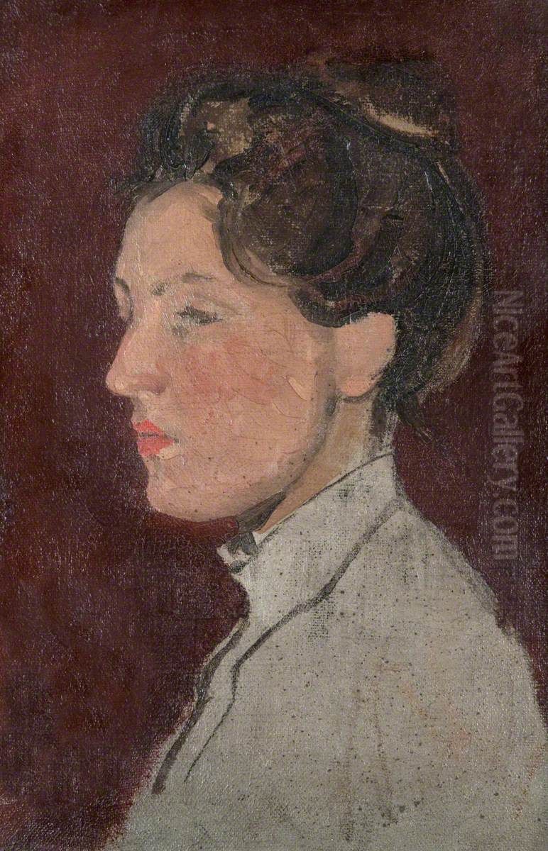 Frances Septima Birnie Philip Oil Painting by Beatrice Whistler