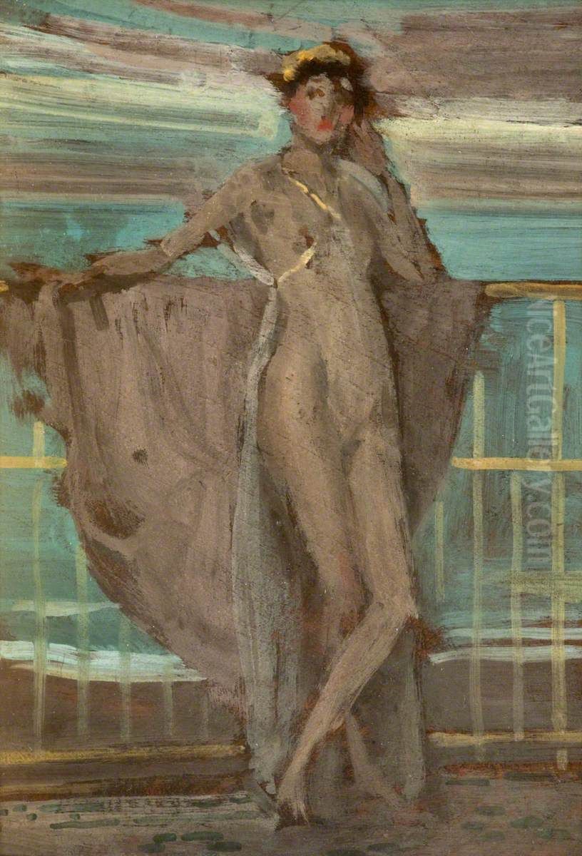 Ariel Oil Painting by James McNeill Whistler