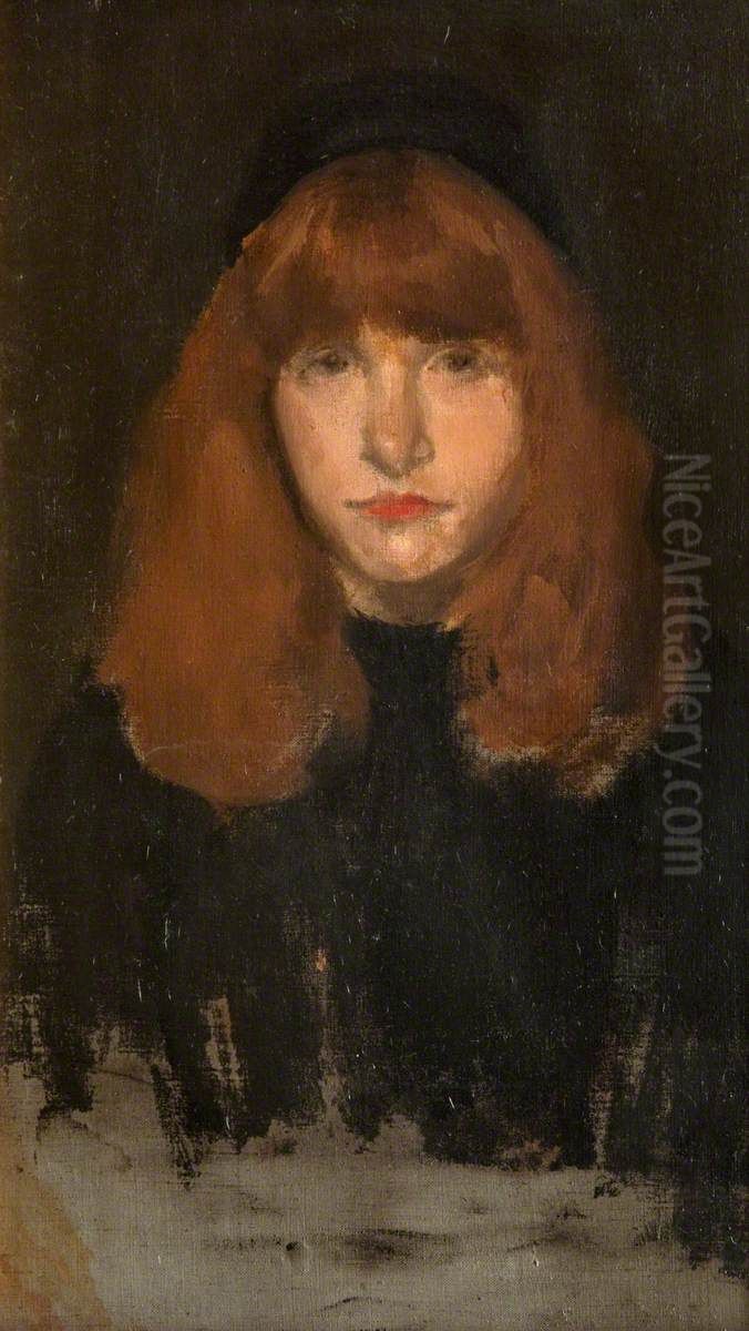 Lillie Pamington Oil Painting by James McNeill Whistler