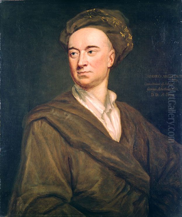 John Arbuthnot (c.1667-1735) Oil Painting by Godfrey Kneller