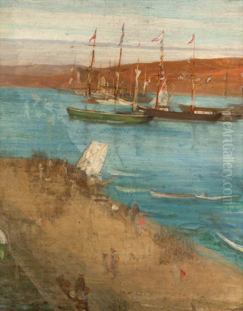 Valparaiso Oil Painting by James McNeill Whistler