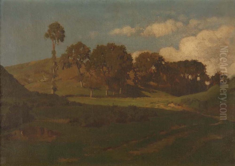 Landscape Oil Painting by Jehan Georges Vibert