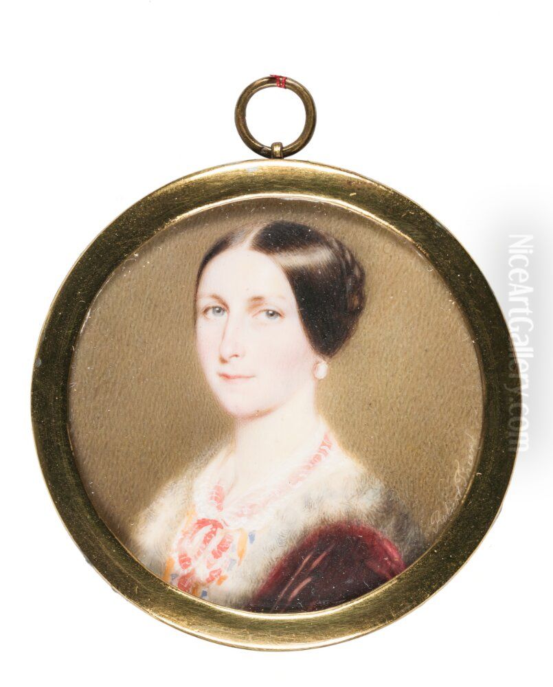 Unknown woman Oil Painting by Robert Theer