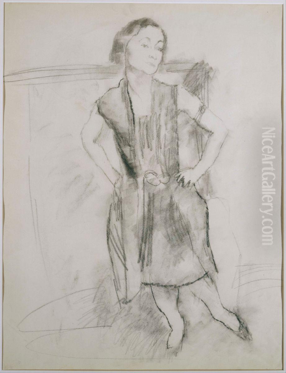 Maria Lani Oil Painting by Jules Pascin