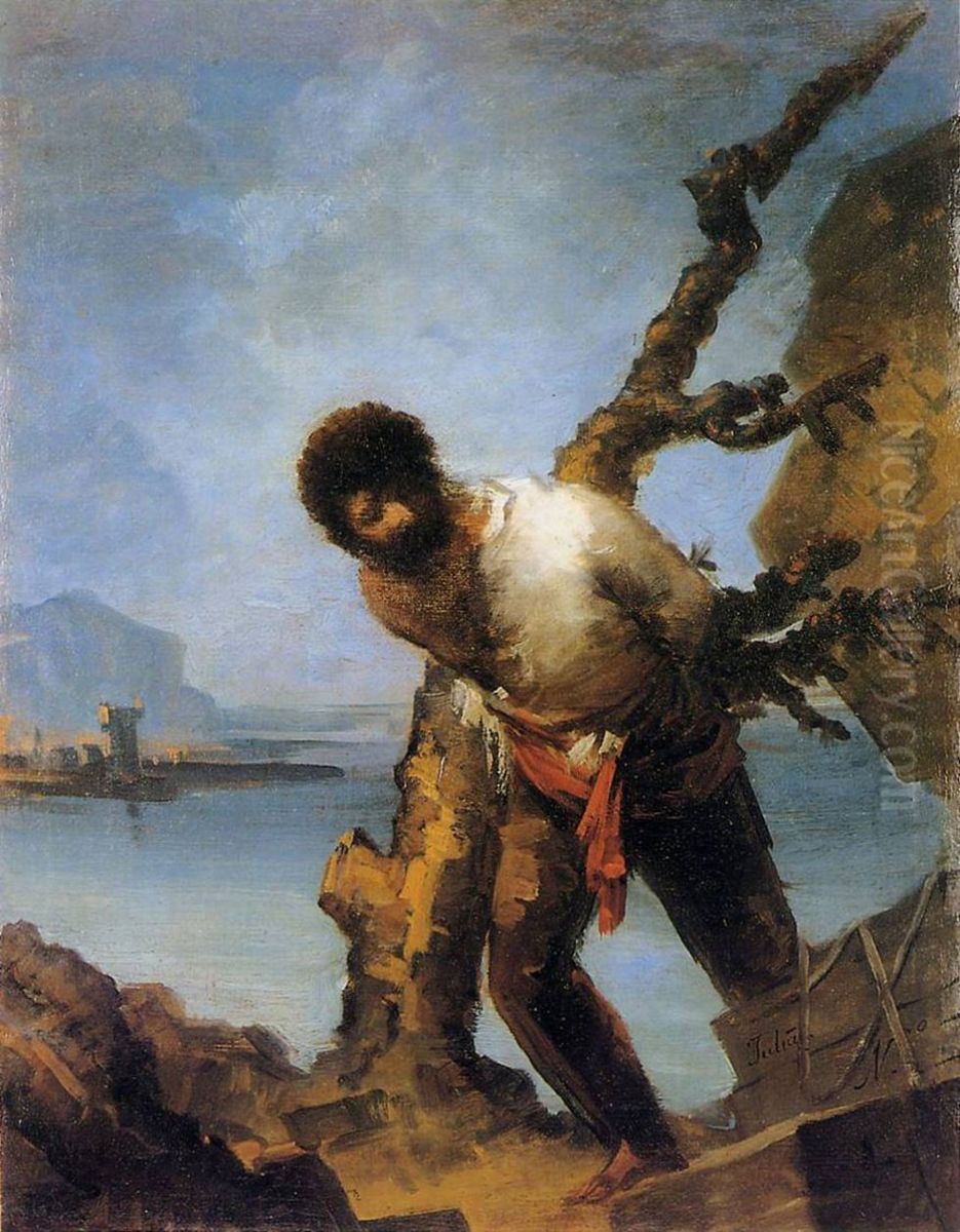 The Shipwreck Oil Painting by Asensio Julia