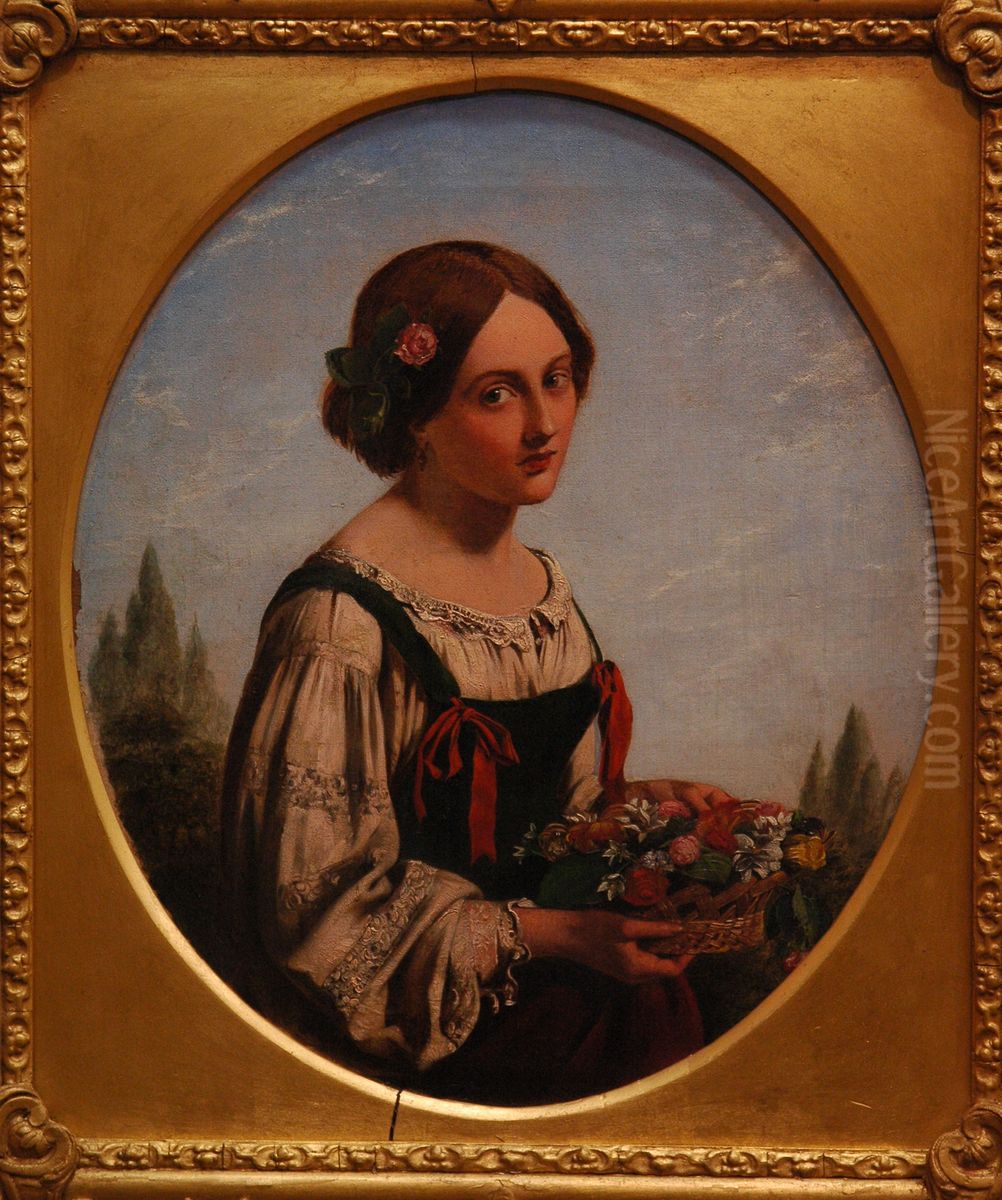 The Spring 2 Oil Painting by Henry Nelson O'Neil