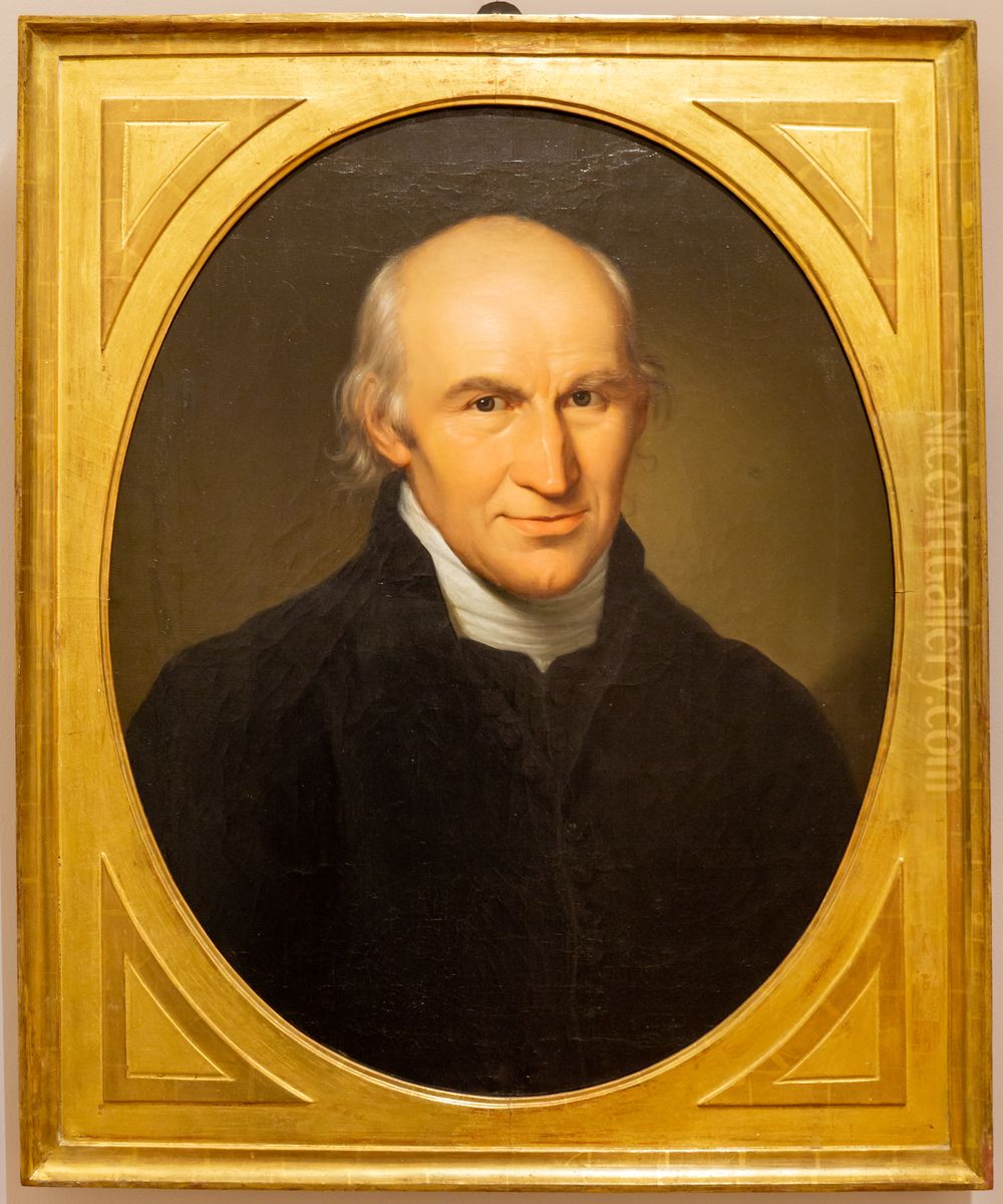 Bernhard Overberg (1754 - 1826) Oil Painting by Johann Christoph Rincklake