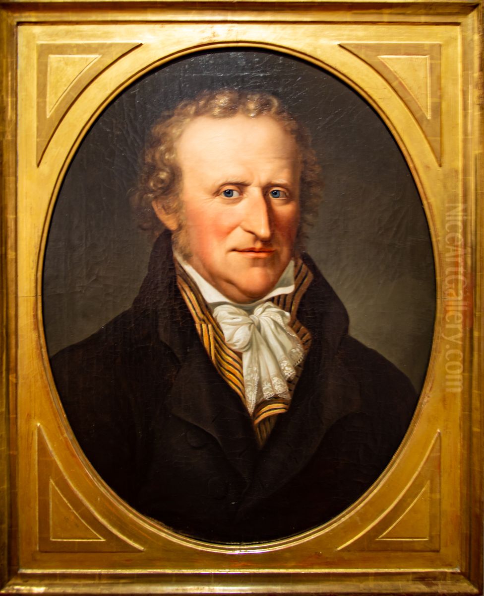 Friedrich Leopold Graf zu Stolberg (1750 - 1819) Oil Painting by Johann Christoph Rincklake