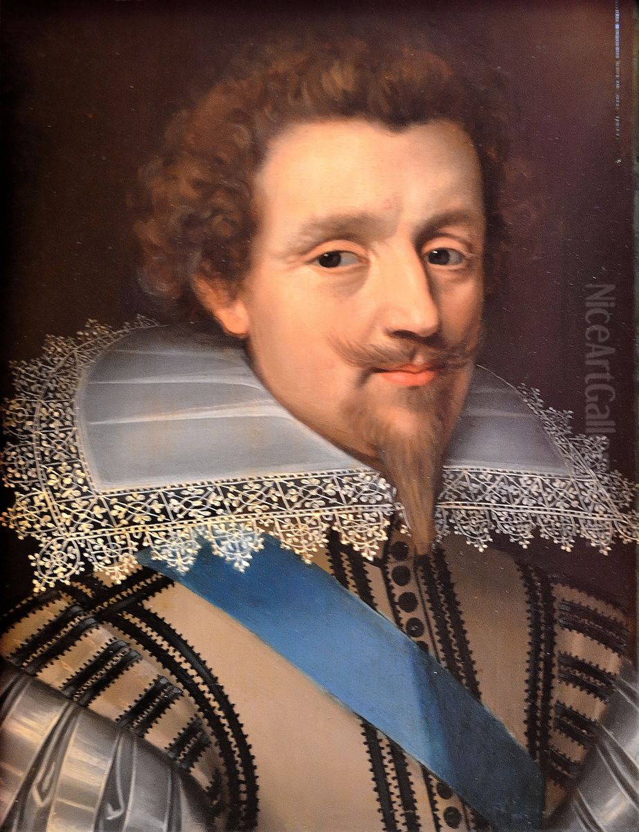 Portrait de Roger de Saint-Lary, duc de Bellegarde Oil Painting by Daniel Dumonstier
