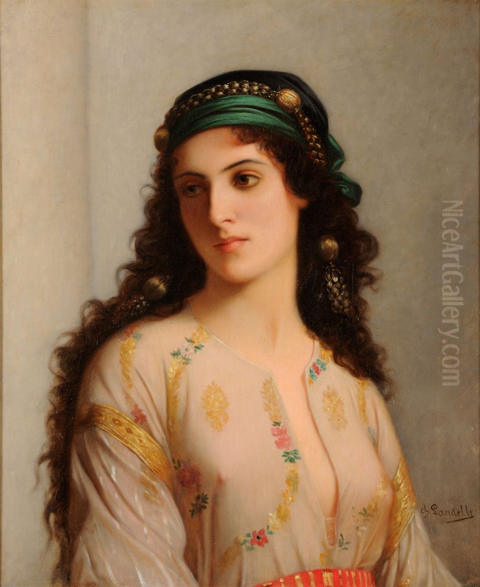 Juive de Tanger Oil Painting by Charles Landelle