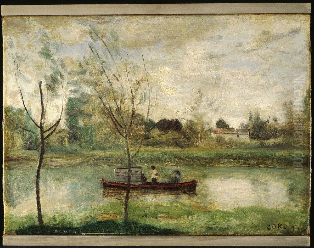Daubigny working on his 